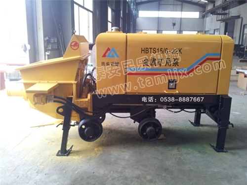 礦用濕噴臺(tái)車(chē)，礦用混凝土泵，礦用攪拌機(jī)發(fā)貨